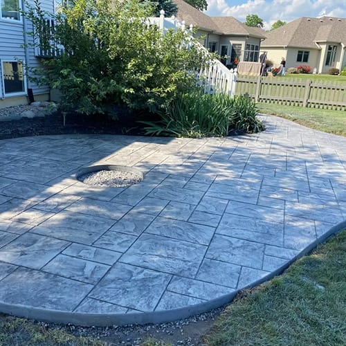 Stamped Concrete Patio