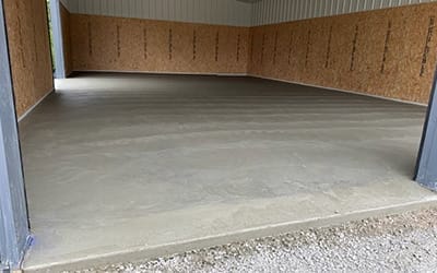 Concrete Barn Floor
